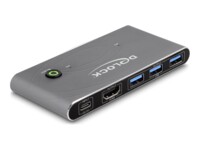 DeLock KVM / audio / USB switch