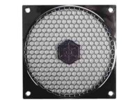 SilverStone FF121 Blæsergitter med filter 1-pack Sort