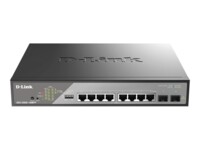 D-Link DSS 200G-10MPP Switch 8-porte Gigabit Ethernet PoE