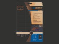 HERMA Special Filmmærkater 66 x 33.8 mm 600etikette(r)