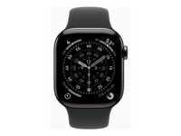 Apple Watch Series 11 (GPS + Cellular) 42 mm Sort Grå SmartWatch