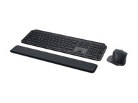Logitech MX Keys Combo for Business Sæt med mus og tastatur Saks Ja Trådløs Tysk