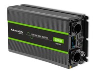 Qoltec Monolith DC til AC inverter Ekstern Sort