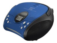 Lenco SCD-24 Boombox Sort Blå