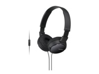Sony MDR ZX110AP Kabling Hovedtelefoner Sort