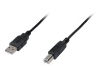 DIGITUS USB-kabel 1.8m Sort