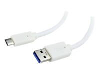 Cablexpert USB 2.0 / USB 3.0 / USB 3.1 USB Type-C kabel 1m Hvid