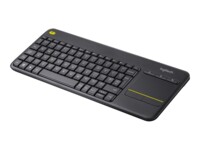 Logitech Wireless Touch Keyboard K400 Plus Tastatur Trådløs Engelsk