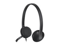 Logitech USB Headset H340 Kablet Høretelefoner