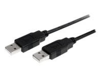 StarTech.com 2m USB 2.0 A to A Cable - M/M - 2m USB 2.0 aa Cable - USB a male to a male Cable (USB2AA2M) USB-kabel 2m Sort
