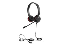 Jabra Evolve 30 II UC stereo Kablet Høretelefoner Sort