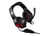 MODECOM VOLCANO MC-839 SWORD Kablet Høretelefoner Sort Rød