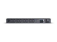 CyberPower Switched Metered-by-Outlet PDU81004 Strømfordelingsenhed 8-stik 15A Sort 3.05m