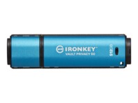 Kingston IronKey Vault Privacy 50 Series 512GB USB 3.2 Gen 1 USB stick Blå