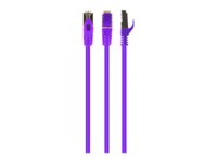Gembird CAT 6 Kabel med folie og kobberfletning (FTP) 5m Patchkabel Purple