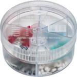 Knipex 97 99 905 AderendhALlsen-Sortiment Vollisoliert Blau, TALrkis, WeiAz, Schwarz, Rot 150 St.