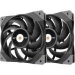 Thermaltake TOUGHFAN 12 Fan 2-pack Sort 120 mm