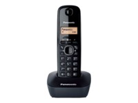 Panasonic KX-TG1611 Trådløs telefon Ingen nummervisning Sort
