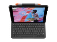 Logitech Slim Folio Tastatur og folio-kasse Saks Trådløs Italiensk
