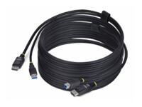 StarTech.com 10ft (3m) DisplayPort and USB 5Gbps KVM Cable Kabel til tastatur / video / mus (KVM)