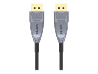 Unitek Ultrapro 20 pin DisplayPort han haspet (input) -> 20 pin DisplayPort han haspet (output) 15 m