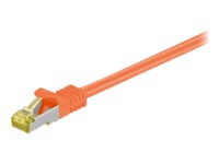 goobay CAT 7 SFTP, PiMF 10m Patchkabel Orange