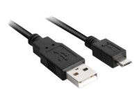Sharkoon USB-kabel 3m Sort