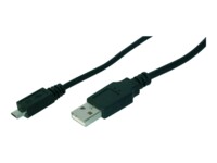 ASSMANN USB-kabel 1m Sort