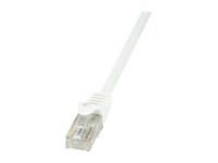 LogiLink EconLine CAT 6 Ikke afskærmet parsnoet (UTP) 5m Patchkabel Hvid