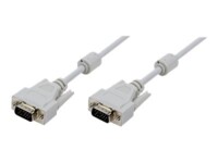 LogiLink VGA-kabel 1.8m Grå