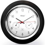 Mebus 19453 Funk-Wanduhr mit Thermo-/Hygrome