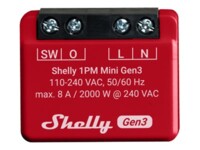 Shelly 1PM Mini Gen3 Relækontakt