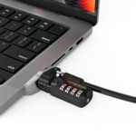 Compulocks MacBook Pro M1 14-inch Lock Adapter With Combination Lock Adapter til låsning af slot for sikkerhed
