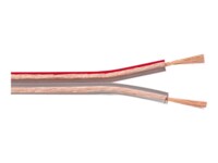 goobay Bulkhøjttalerkabel Gennemsigtig 100m