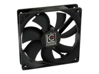 LC Power Fan 1-pack Sort 120 mm