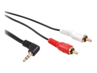 Maclean MCTV-824 Audiokabel Sort 1m