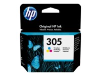 HP 305 Farve (cyan, magenta, gul) 100 sider Blæk 3YM60AE#301