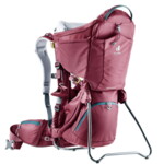 Nosidelko turystyczne Deuter Kid Comfort maron czerwone