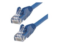 StarTech.com 2m LSZH CAT6 Cable, 10 Snagless RJ45 100W Network Patch Cord Strain Relief, CAT 6 10GbE UTP, Blue, Individually Tested/ETL, Low Smoke Zero Halogen - Category 6 - 24AWG (N6LPATCH2MBL) CAT 6 Ikke afskærmet parsnoet (UTP) 2m Patchkabel Blå
