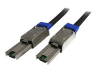 StarTech.com Serial Attached SCSI (SAS) eksternt kabel Sort 2m