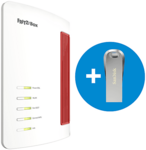 FRITZ!Box 7690 (Wi-Fi 7) VDSL/ADSL Router + 64GB SanDisk USB