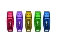 EMTEC C410 Color Mix Candy jar 8GB USB 2.0 Blå Grøn Lilla Rød Gul