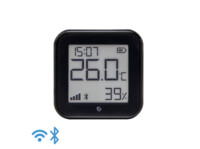 Shelly H&T Gen3 Temperatur- og fugtighedsssensor Sort