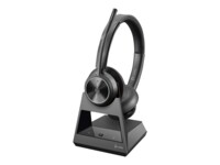 Poly Savi 7320 Trådløs Trådløst headset-system Sort