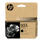 HP 937e EvoMore Black Original Sort 2500 sider Blæk