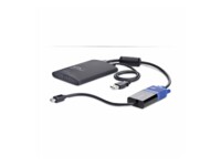 StarTech.com Portable Laptop Crash Cart Adapter, USB/VGA/Mini DisplayPort KVM Console, File Transfer and Video Capture KVM switch