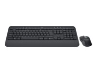 Logitech Signature MK650 Combo for Business Sæt med mus og tastatur Pressestempel Trådløs Tysk