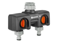 Gardena Twin-Tap Slangestikforbindelse