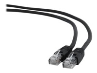 Cablexpert CAT 6 Ikke afskærmet parsnoet (UTP) 25cm Patchkabel Sort