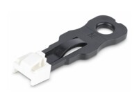 StarTech.com RJ45 Port Locks - 10 Pack with Security Key, Locking RJ45 Port Blocker/Dust Cover, Reusable Ethernet/LAN Port Protector, Snap In RJ45 Dust Blocker for Servers/Switches/Wall Plates Hvid